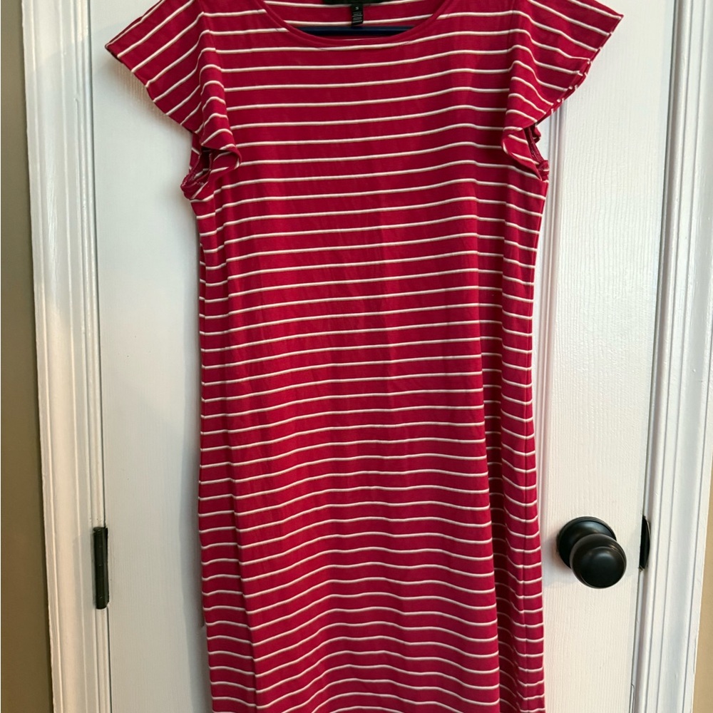 White House Black Market Striped Dress